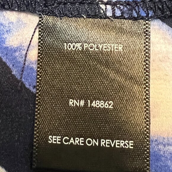 Torrid Women’s 1X Top Blue Black Zebra Print V-Neck Peplum Blouse Y2K Animal - Picture 4 of 7